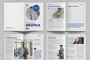 Company Profile Template, a Brochure Template by ContestDesign (Thumbnail 2 of 3)