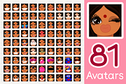 vector BIG avatars SET, a Templates & Theme by WINDmade (Thumbnail 31 of 40)