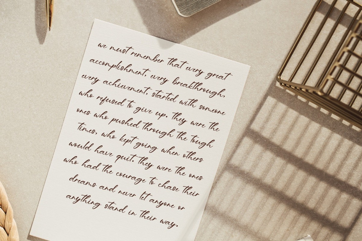 Macbettsy - Luxury Signature Font, a Script Font by Dhabee (Photo 8 of 15)