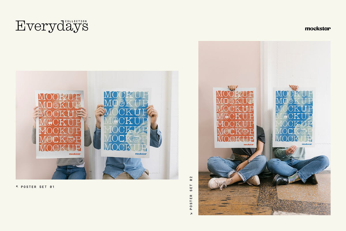 Everydays Collection Combo Bundle, a Packaging Mockup by mockstar (Photo 8 of 9)