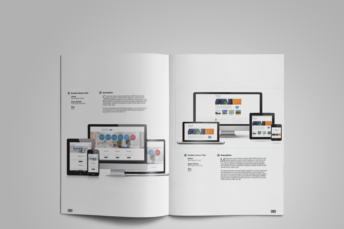 Product Catalog Design/Portfolio, a Brochure Template by vanroem2nd (Photo 6 of 9)
