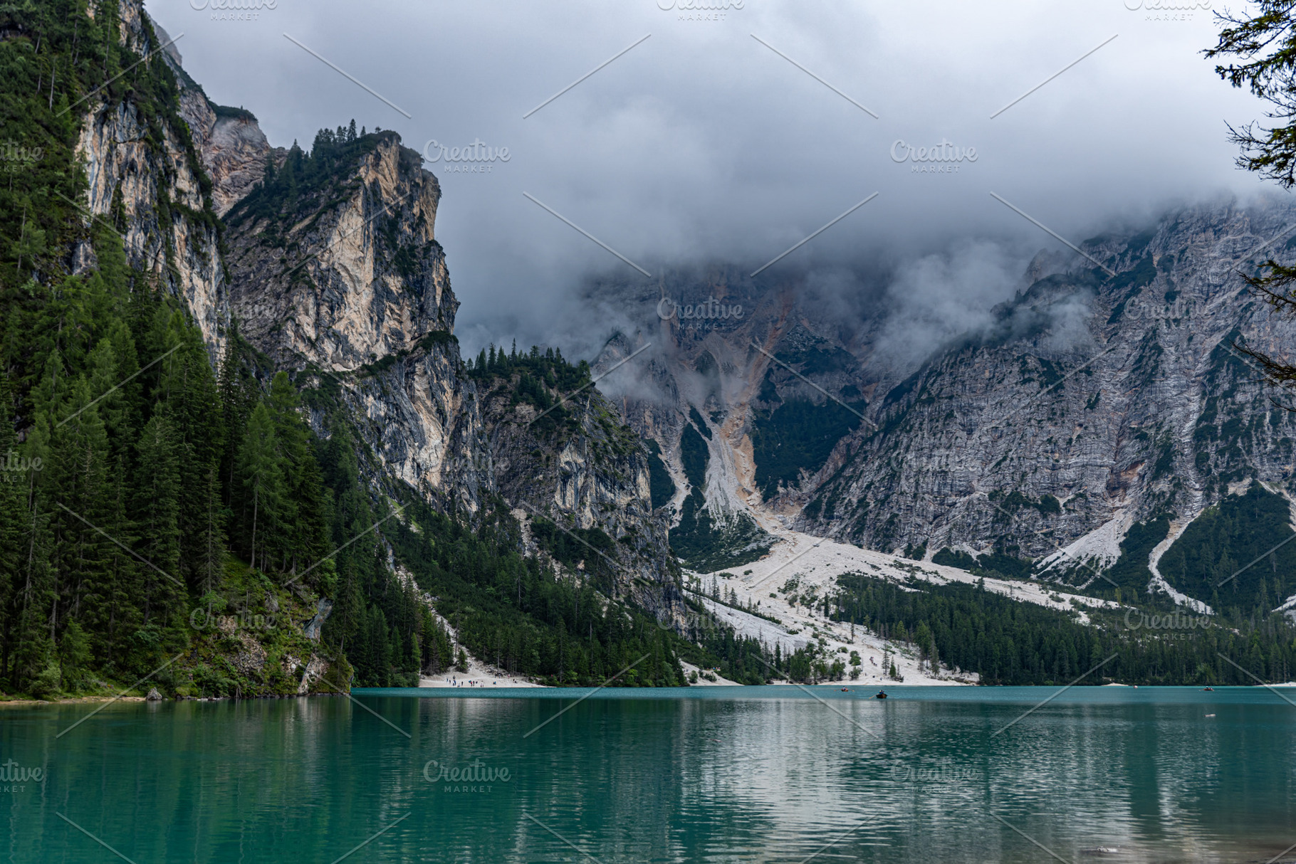 The Pragser Wildsee, Lake Braies in, a Nature Photo by Photo Kaminski