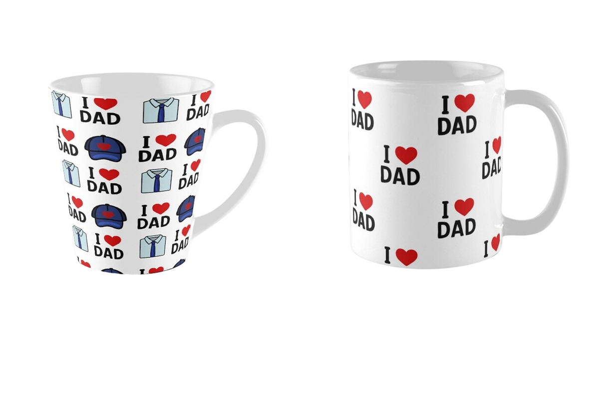 I Love Dad: Father's Day Patterns, a Pattern Graphic by Elatedowl (Photo 8 of 11)