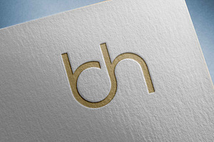 BH Abstract Logo Design.