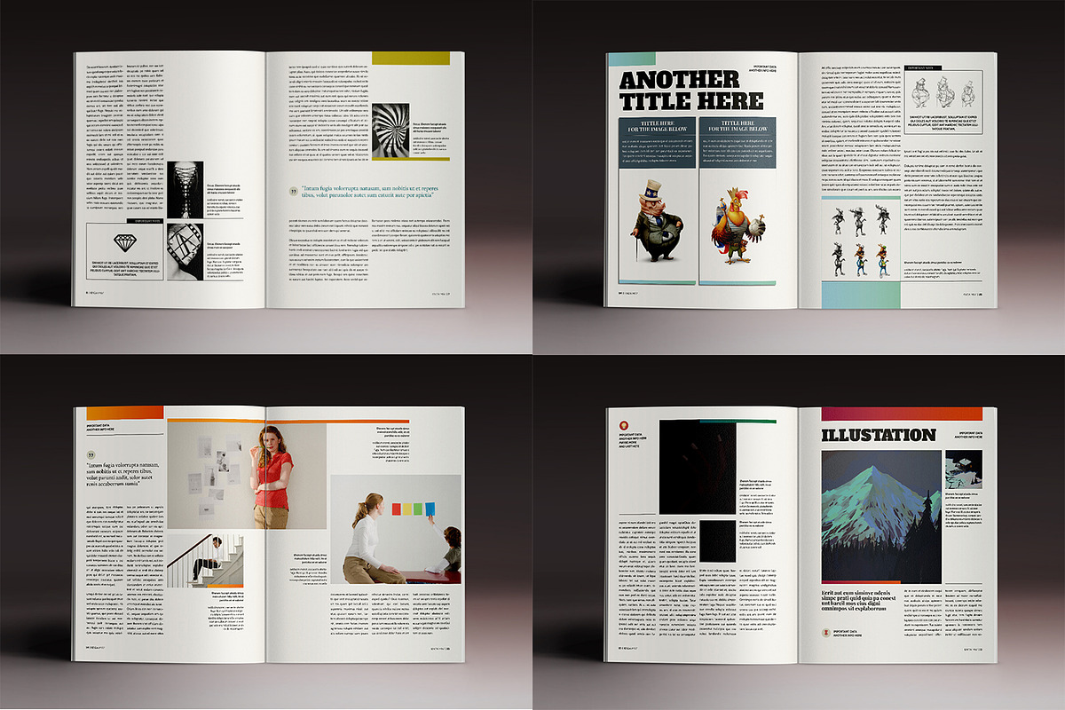 Kinda Magazine, a Magazine Template by Luuqas Design (Photo 4 of 16)