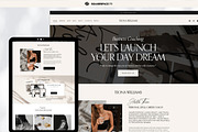 Squarespace Website Template, a Squarespace Template by Presentibox (Thumbnail 2 of 12)