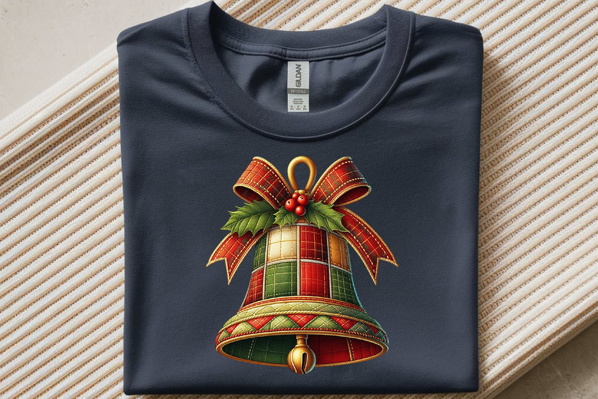 Patchwork Christmas Clipart, an Illustration by SinaCreation (Photo 6 of 11)