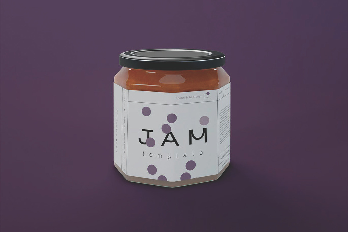 Jam Jar Mockup, a Packaging Mockup by skybluecreative (Photo 3 of 3)