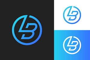 LB Logo Modern Monogram Brand, a Branding & Logo Template by Signatoro