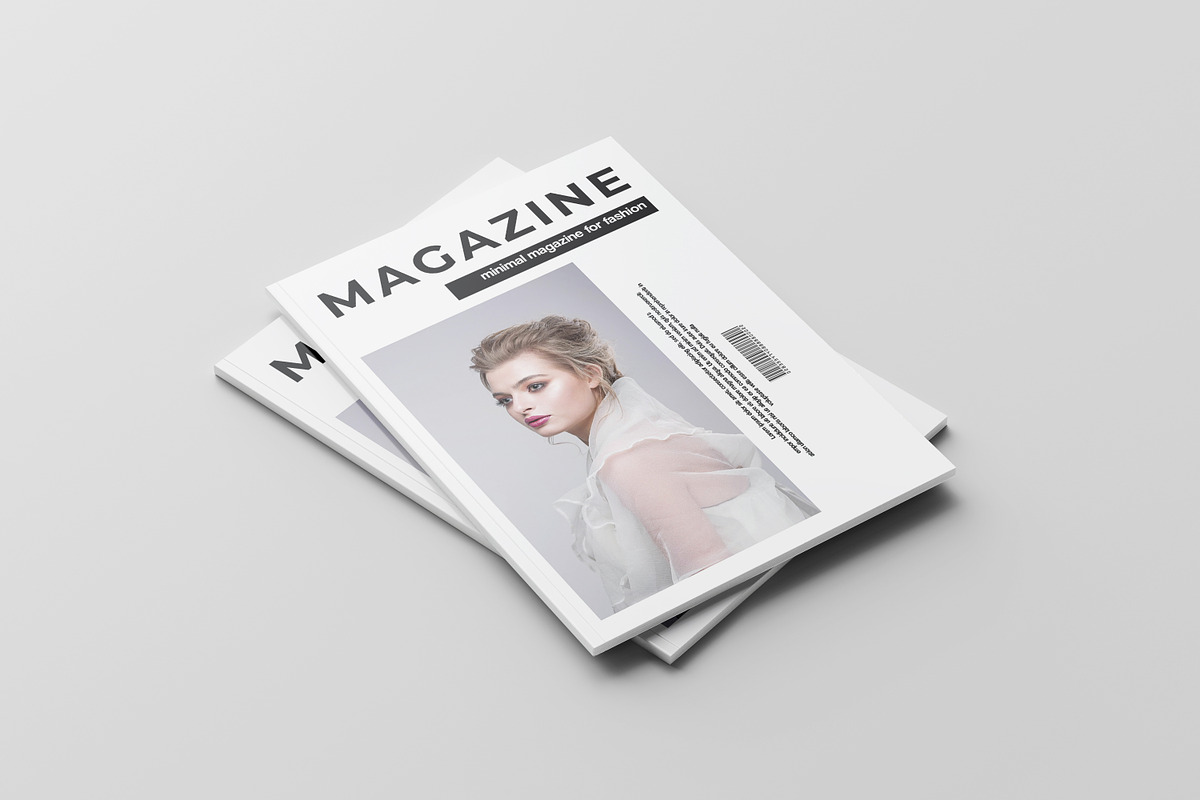 Minimal Fashion Magazine, a Magazine Template by Template Shop (Photo 2 of 17)