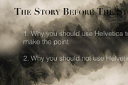 Foggy Mountain Slide Template, a Presentation Template by DesignedBetter (Thumbnail 2 of 7)