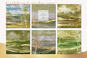 Golden Landscape Vol 5, a Background Graphic by Suna Kosem (Thumbnail 9 of 13)