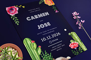 Mexican Wedding Invitation Set, an Invitation Template by Aarley Kaiven (Thumbnail 4 of 4)