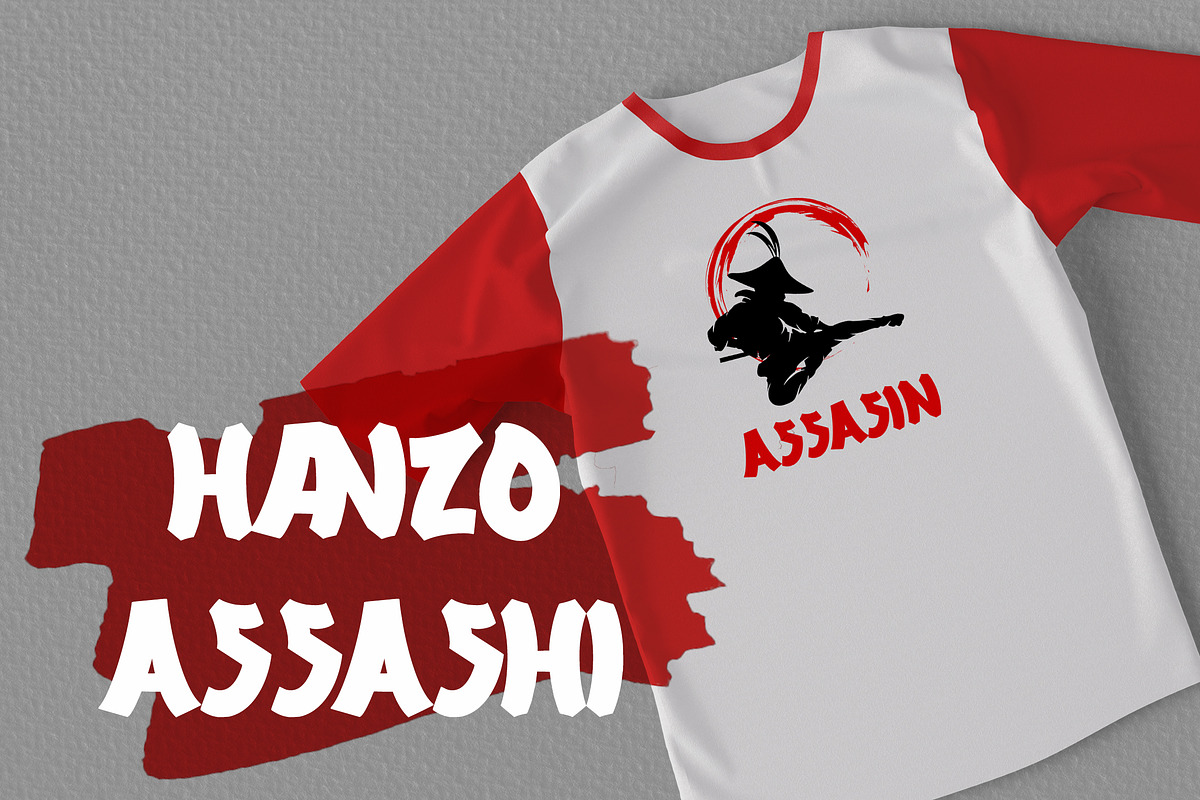 Karasu - Japan Display Font, a Font by Arendxstudio (Photo 5 of 9)