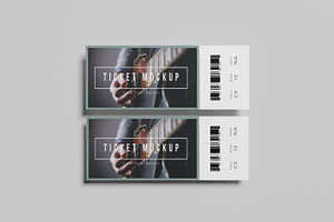 Event Tickets Mockup Set