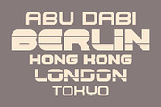 Yoger — Logo display font, a Sans Serif Font by TirionType (Thumbnail 4 of 9)