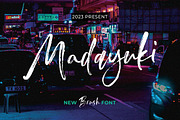 Madayuki, a Handwritten Font by Gatype (Thumbnail 1 of 7)