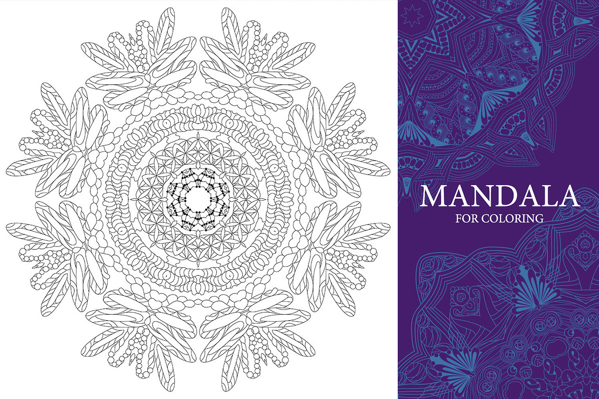 Mandalas for coloring 13, an Object Graphic by Watercolor fantasy (Photo 9 of 9)
