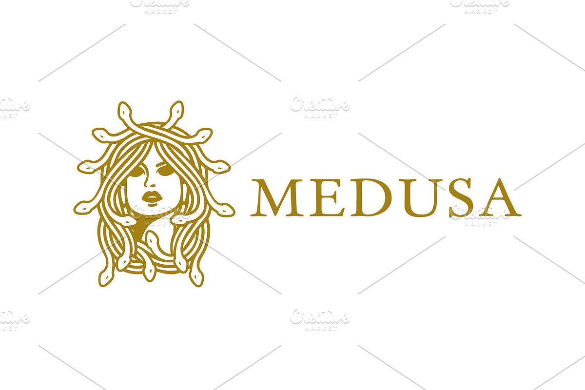 medusa logo, a Branding & Logo Template by Mariyana (Photo 3 of 4)