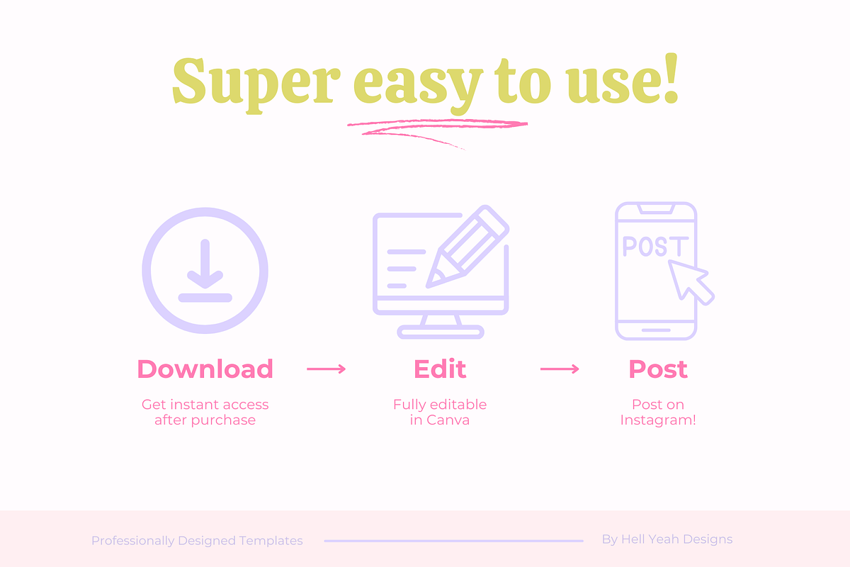 Bold eCommerce Boost Pack, a Social Media Template by Hell Yeah Designs (Photo 2 of 9)