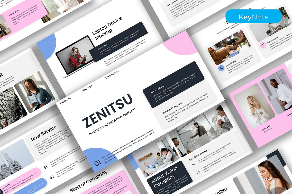 Zenitzu - Business Keynote Template
