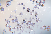 3d background with water molecules featuring chemical, science, and molecule, a School & Education Photo by Larser (Thumbnail 2 of 2)