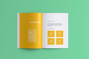 Magazine A4 Mock-Up