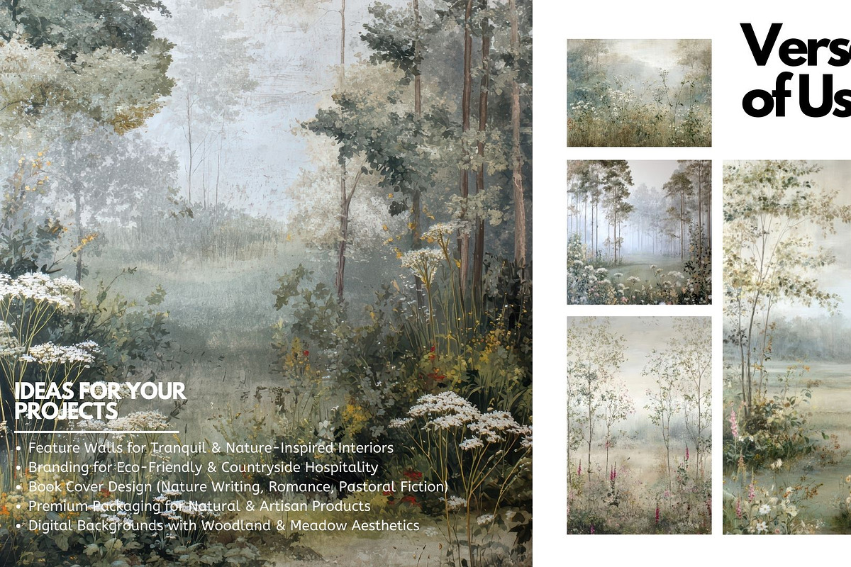 30+ Woodland Edges & Hedgerows, a Decorative Illustration by Virgo Studio (Photo 5 of 6)