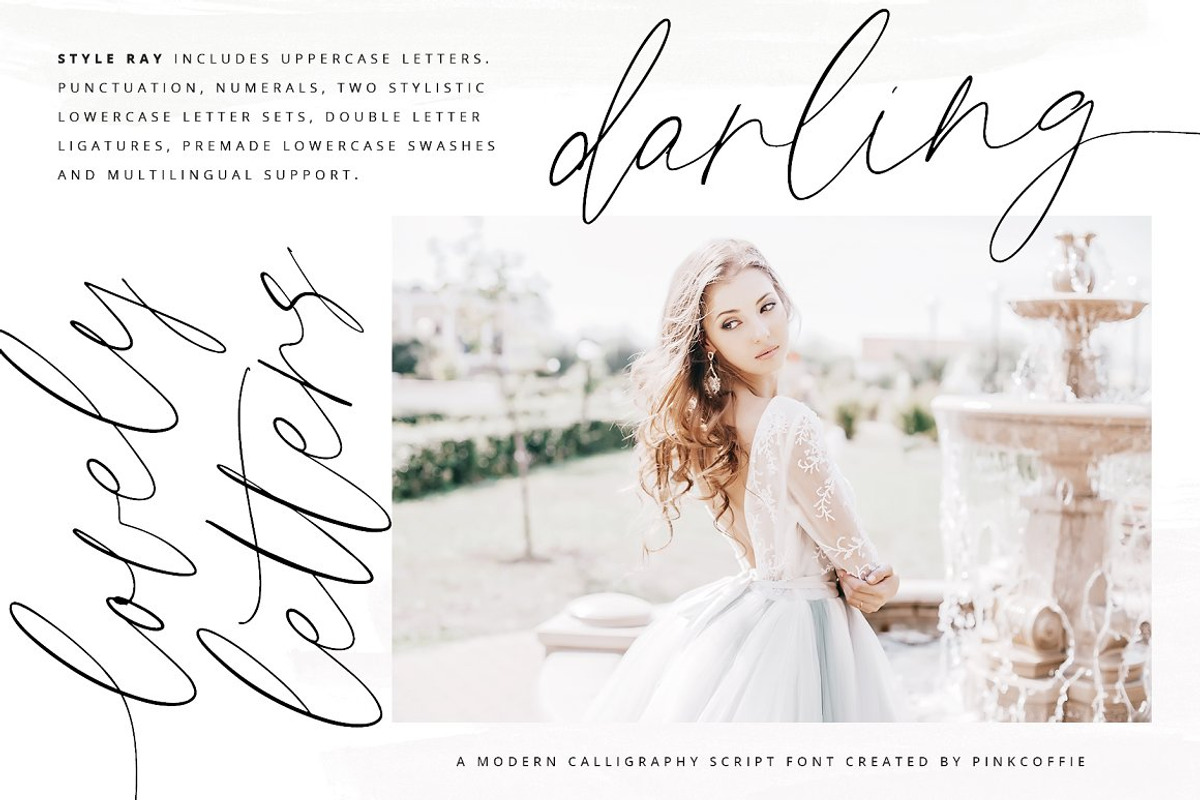Modern Font & Logo Bundle - 85%Off, a Script Font by Pink Coffie (Photo 34 of 65)
