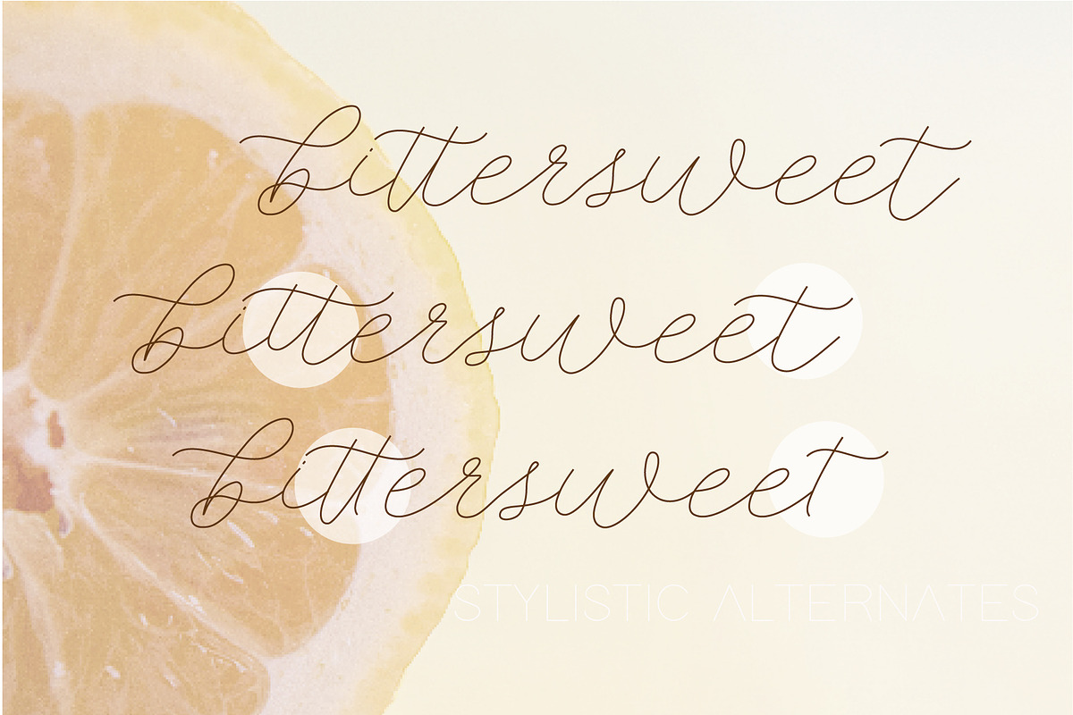 Lemon Line Single Line Font, a Font by Design by Laney (Photo 12 of 14)