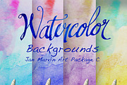 Watercolor Backgrounds with Starfish, a Product Mockup by Jan Marvin 'Art of Joy' (Thumbnail 6 of 6)