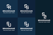 Letters SR SS SU SY SZ Monogram Logo, a Branding & Logo Template by Pray Art Design Studio (Thumbnail 2 of 2)