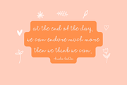 Peach Blossom, a Script Font by Fashion Creative (Thumbnail 3 of 8)