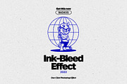 INK Bleed Copier Effect PSD, a Layer Style Add-On by Vermeulen Design Studio (Thumbnail 1 of 5)