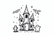 Spooky Halloween Clipart Set, an Illustration by BIPLOB EXPERT (Thumbnail 18 of 26)
