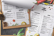 Rustic Restaurant Menu, a Flyer Template by BigWeek (Thumbnail 1 of 3)