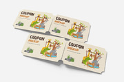 Clean Coupon Mockup, an Advertising Mockup by Indah (Thumbnail 4 of 6)