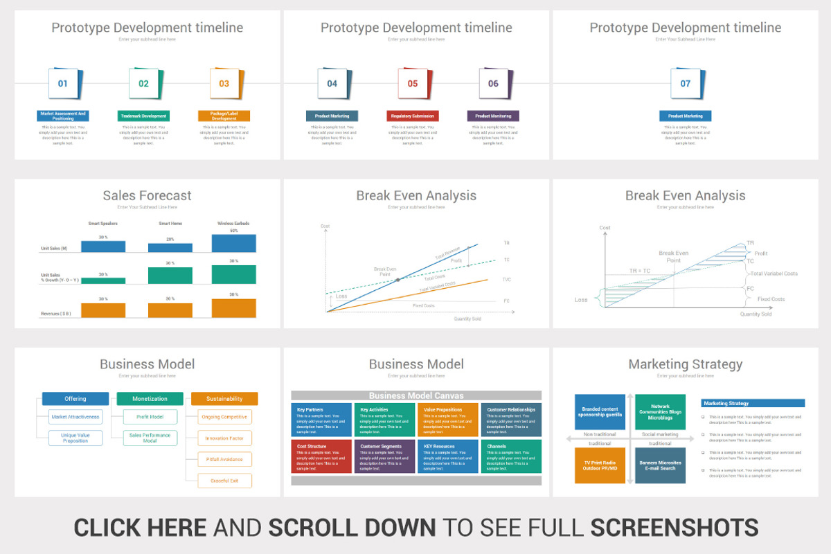Startup Business Plan PowerPoint, a Presentation Template by OceanArt (Photo 13 of 20)