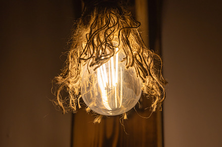 A led glass transparent lamp classic, an Architecture Photo by Illustrations&photos
