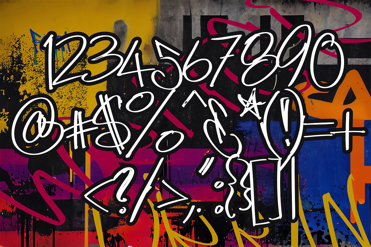 Urban Writer Font, a Handwritten Font by Annex1 (Photo 4 of 4)