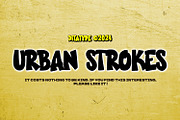 Urban Stroke, a Symbol Font by Ditatype (Thumbnail 11 of 11)