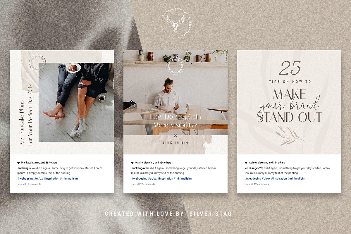 Elodie - 60 Animated Posts & Stories, a Social Media Template by SilverStag Type Foundry (Photo 41 of 48)