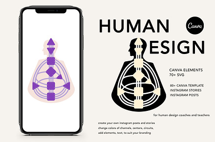 Human Design Instagram Creator CANVA