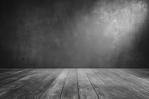 Dramatic Light and Shadows on Modern Concrete Wall, an Abstract Photo by Natalia Klenova's Shop