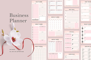 Business Planner Bundle Canva Vol.14