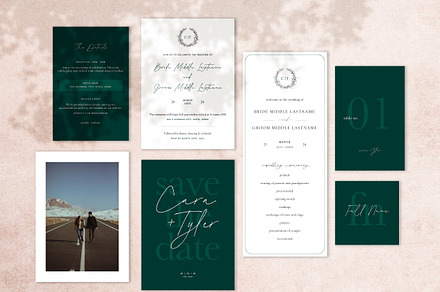 Modern Wedding Template Suite, a Branding & Logo Template by Kirs Designs