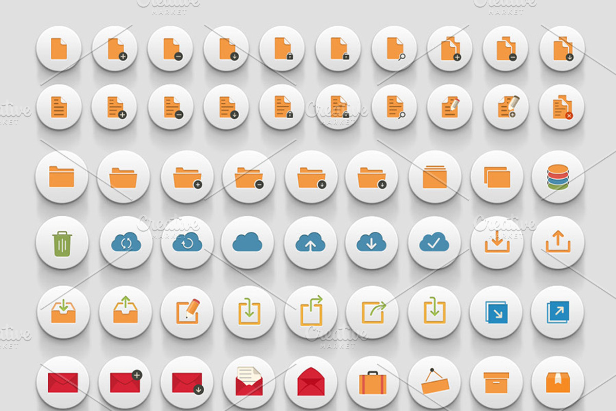 2000 Vector Flat Icons, an Outline Icon by Seyyahil (Photo 4 of 5)