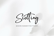 Fellin Blettys, a Script Font by pineungtype (Thumbnail 5 of 8)