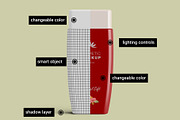Shampoo Gel Soap Bottle Mockup, a Cups & Container Mockup by Digitalphaser (Thumbnail 2 of 5)