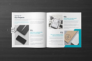 Comapny Profile Square Brochure, a Brochure Template by Divergent Studio (Thumbnail 7 of 9)